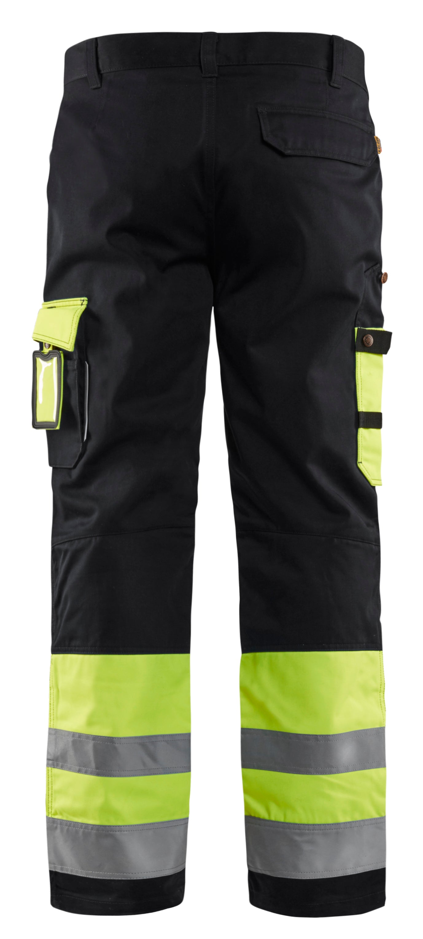 Blåkläder 1584 High Vis Buks nærbillede med logo
