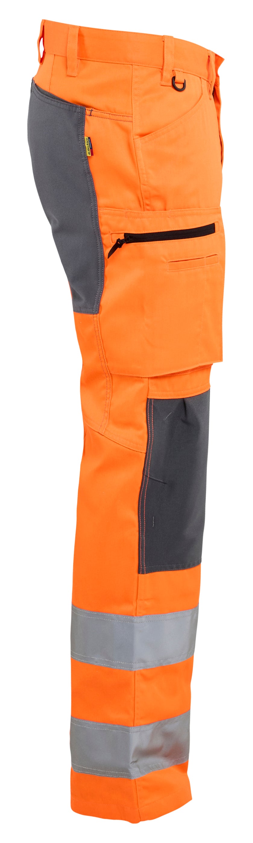 Blåkläder 1585 High Vis Buks med stretch nærbillede til broderi
