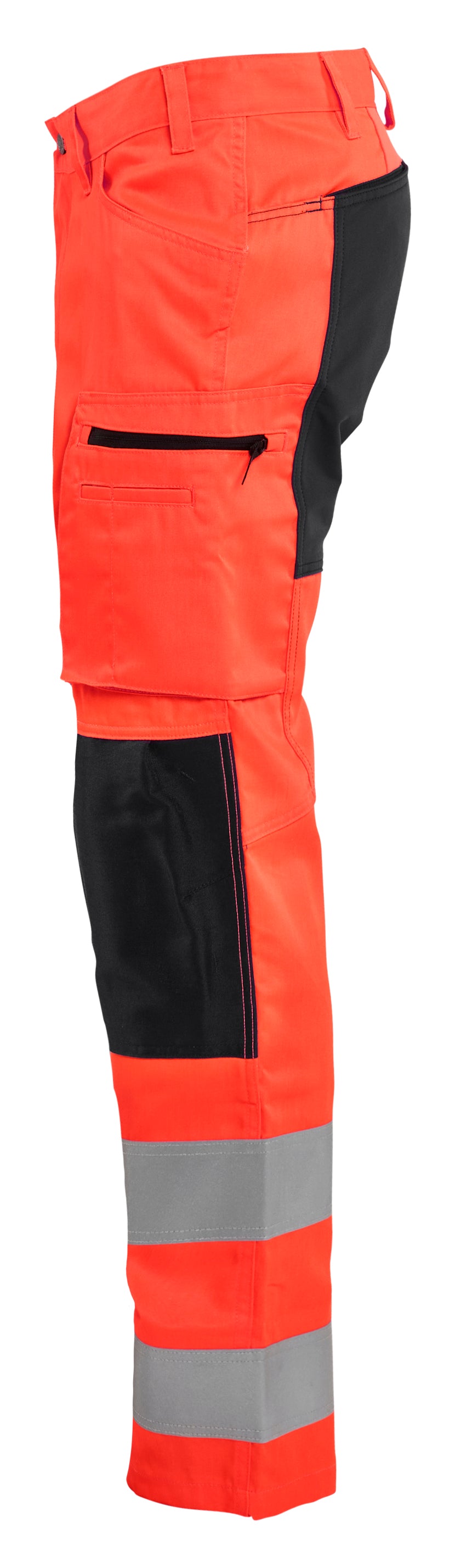Blåkläder 1585 High Vis Buks med stretch detalje med tryk