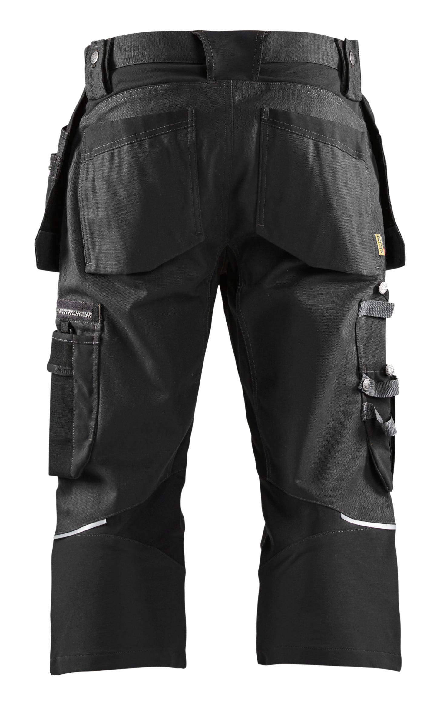 Blåkläder 1597 Håndværker Knickers med stretch nærbillede med logo