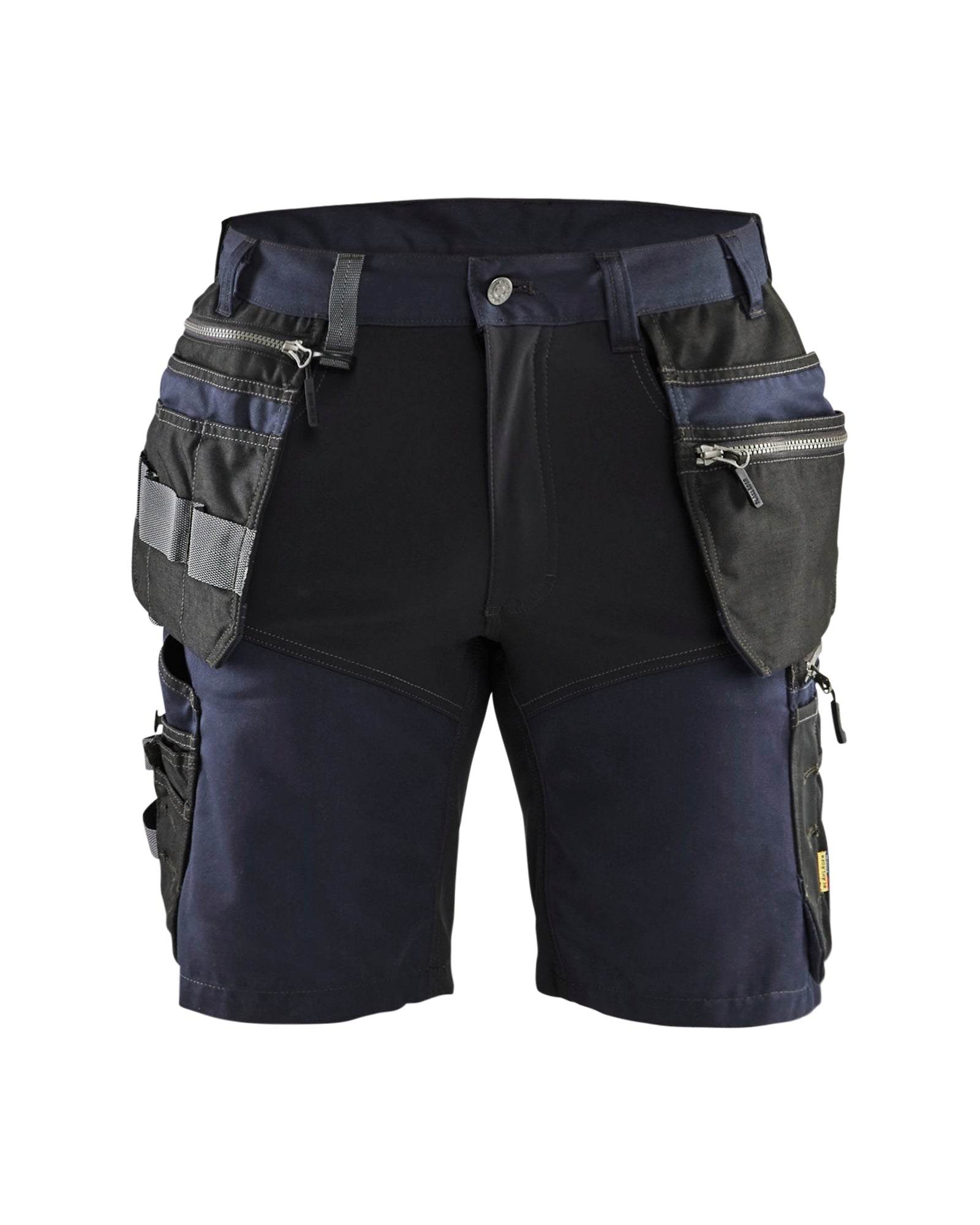 Blåkläder 1598 Håndværker shorts med stretch, Mørk Marineblå/Sort