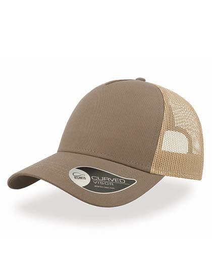 Atlantis Trucker Cotton Cap med dit logo