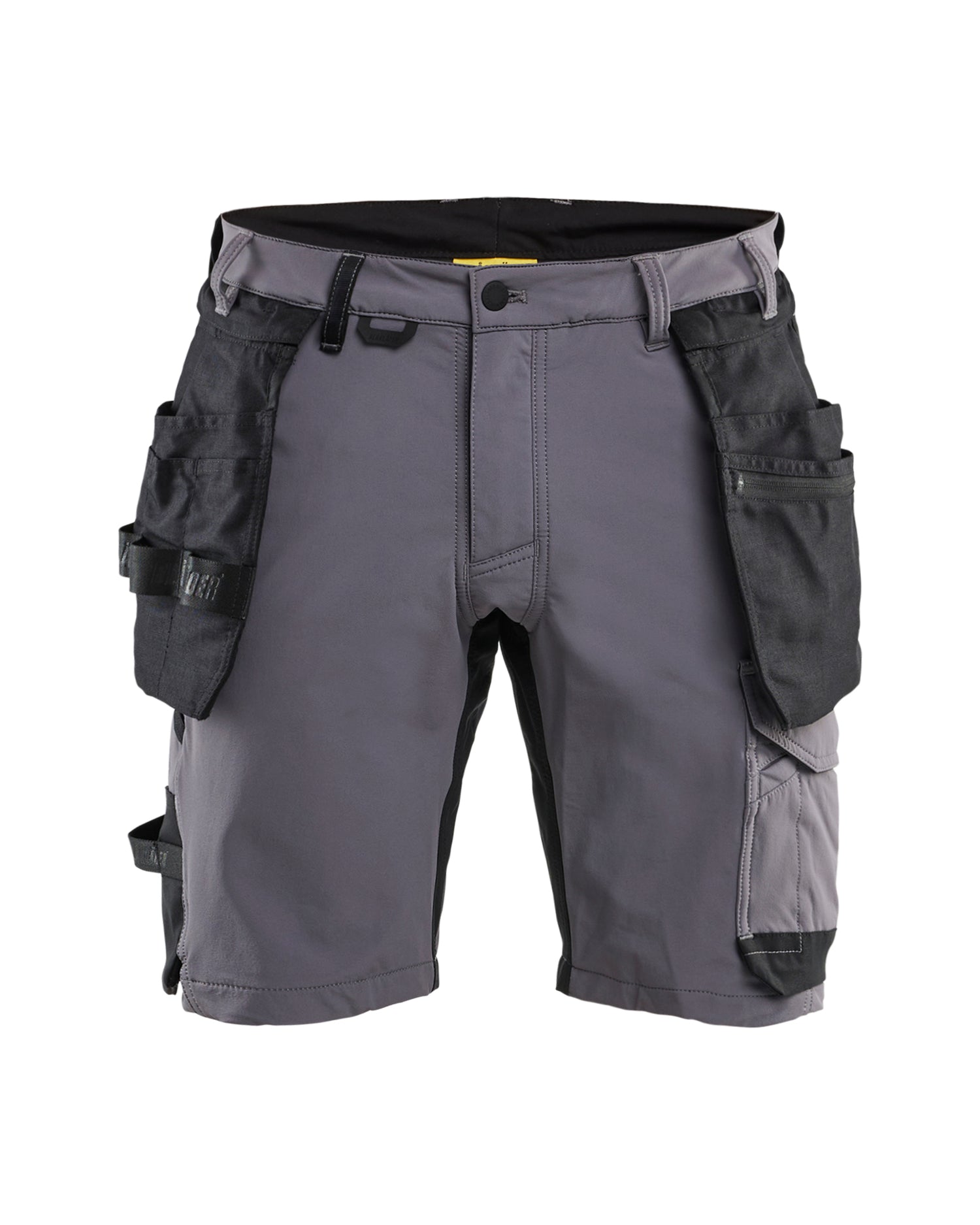 Blåkläder 1702 Håndværker Shorts 4-vejs stretch, Mellemgrå/Sort