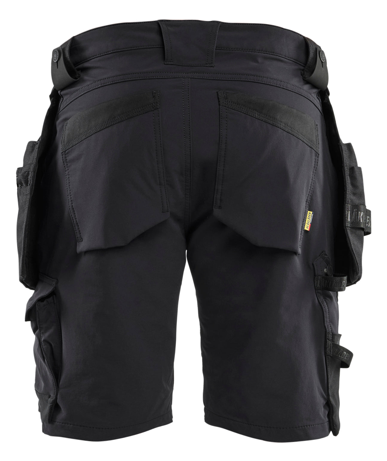 Blåkläder 1702 Håndværker Shorts 4-vejs stretch produktbillede med tryk
