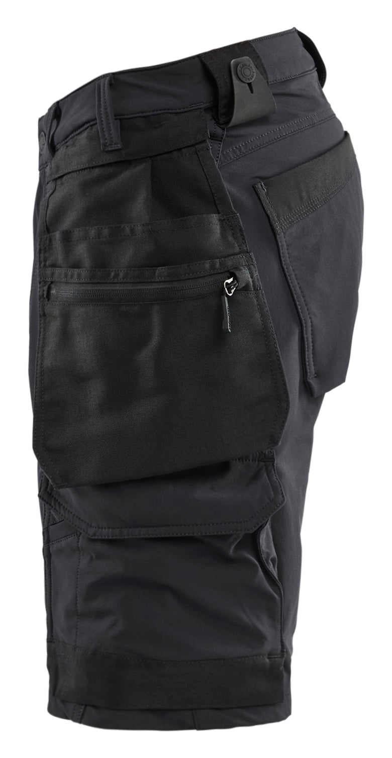 Blåkläder 1702 Håndværker Shorts 4-vejs stretch produktfoto til broderi