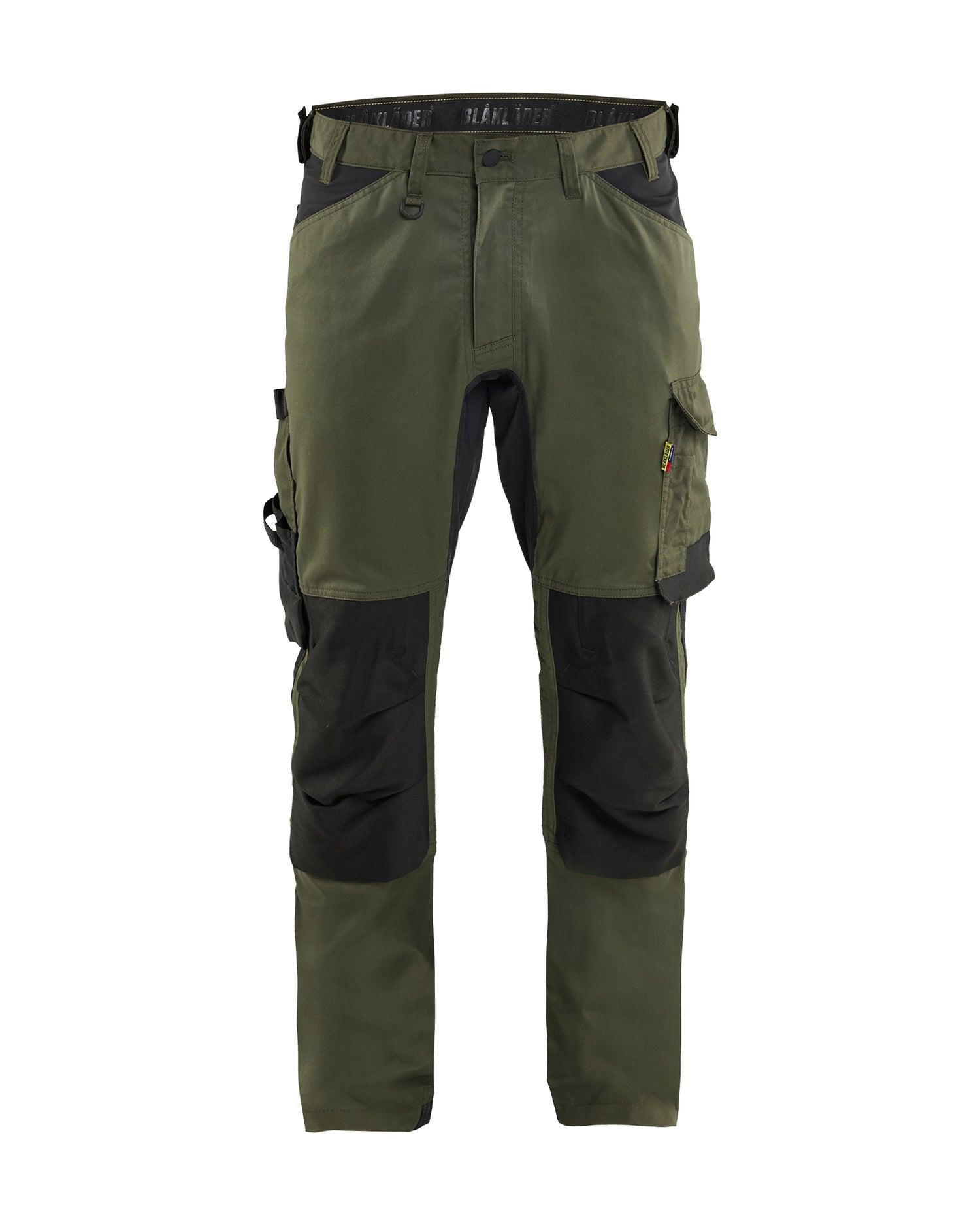 Blåkläder 1751 Håndværker Buks med stretch, Skovgrøn/Sort