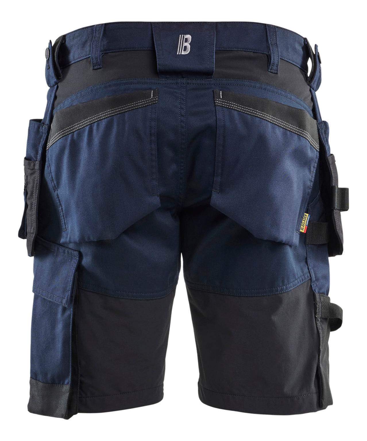 Blåkläder 1752 Håndværker Shorts med stretch detalje med firmalogo