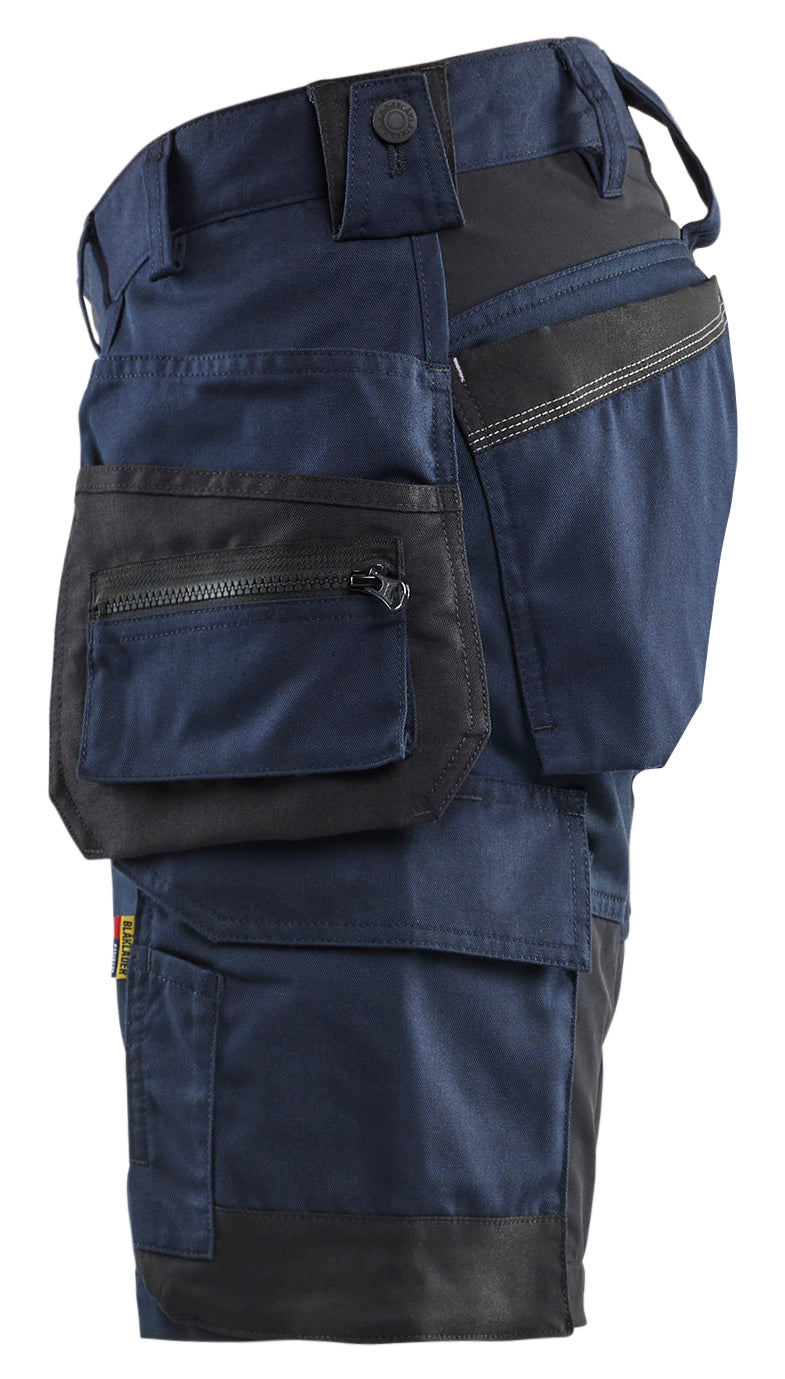 Blåkläder 1752 Håndværker Shorts med stretch materiale med logo