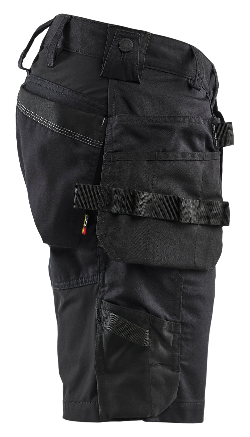 Blåkläder 1752 Håndværker Shorts med stretch produktbillede med firmalogo