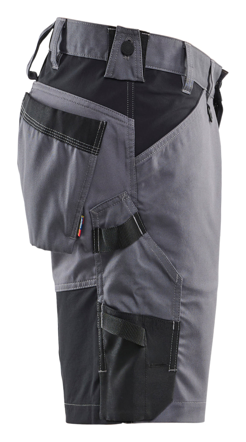 Blåkläder 1753 Håndværker Shorts med stretch detalje med logo