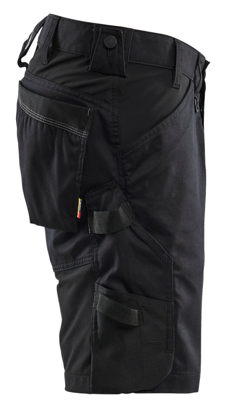 Blåkläder 1753 Håndværker Shorts med stretch produktbillede med firmalogo