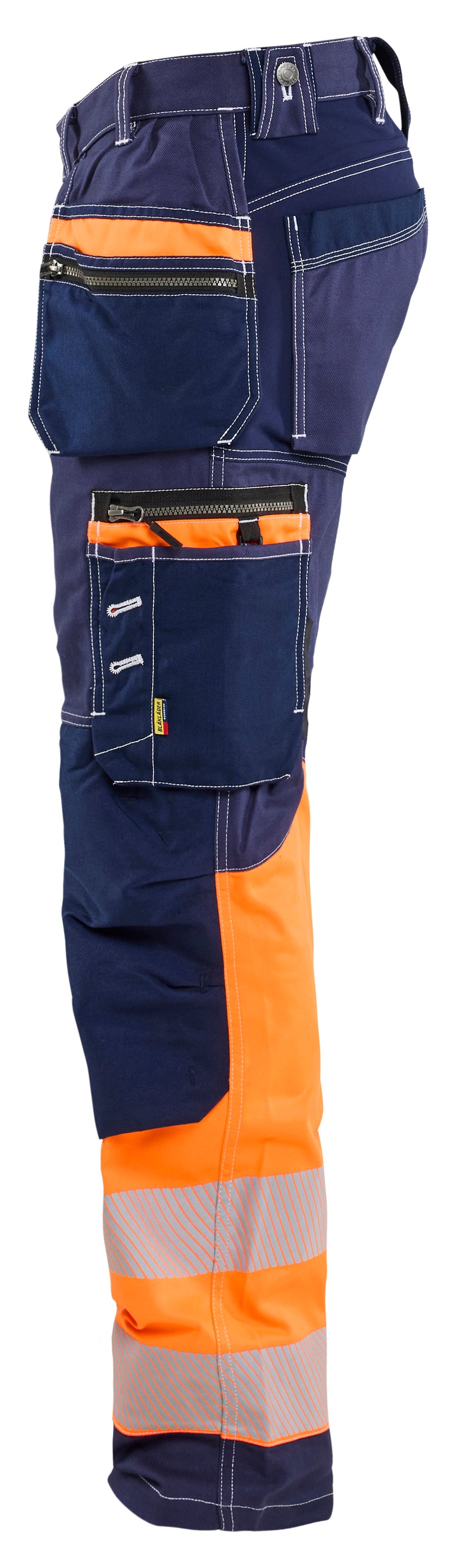Blåkläder 1794 High Vis Buks med stretch produktbillede med tryk