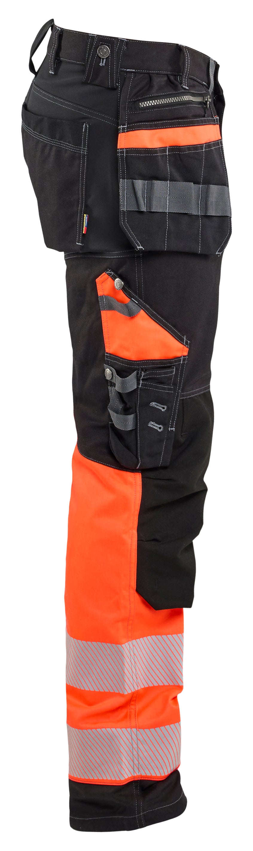 Blåkläder 1794 High Vis Buks med stretch nærbillede til broderi