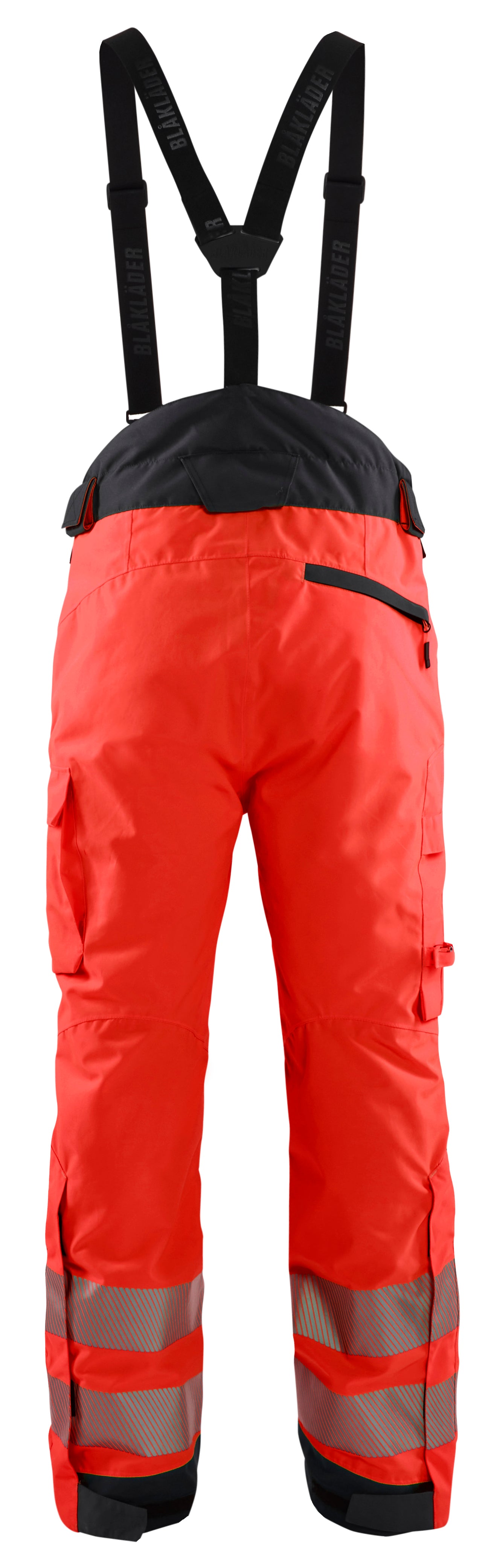 Blåkläder 1875 High Vis Vinter Buks detalje med logo