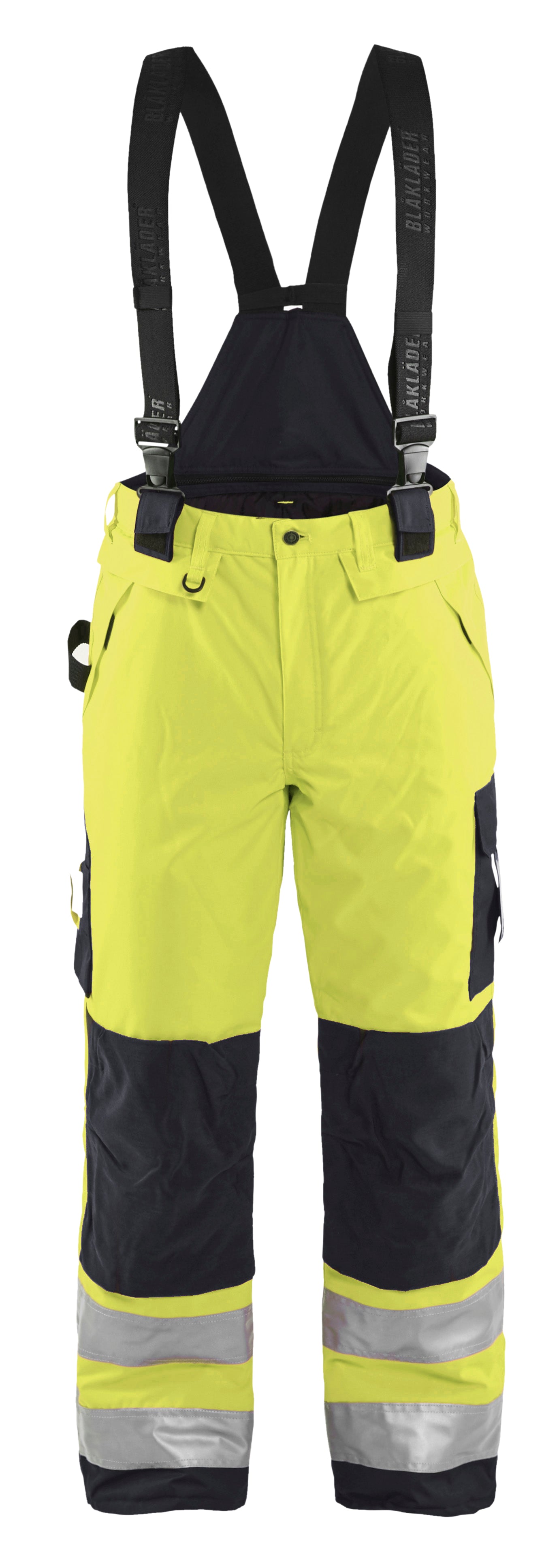 Blåkläder 1885 High Vis Vinter buks materiale med firmalogo