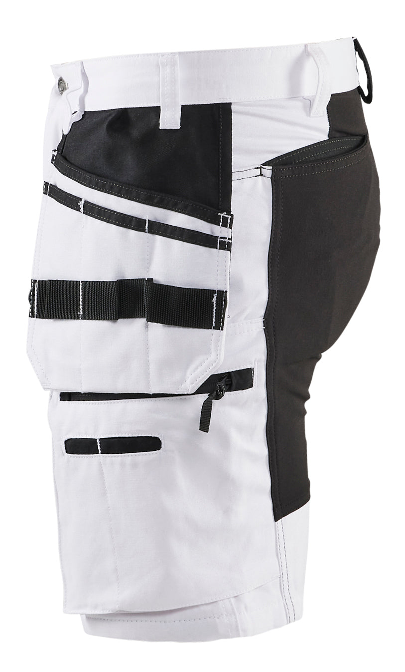 Blåkläder 1911 Shorts med stretch produktfoto med tryk