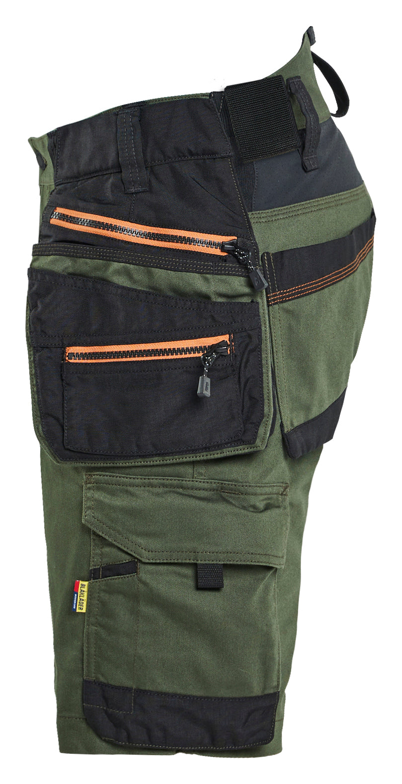 Blåkläder 1972 Striker Håndværkershorts med Stretch produktbillede med tryk