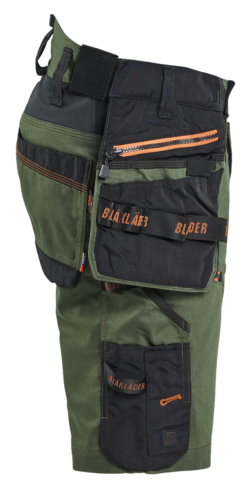 Blåkläder 1972 Striker Håndværkershorts med Stretch produktfoto til broderi