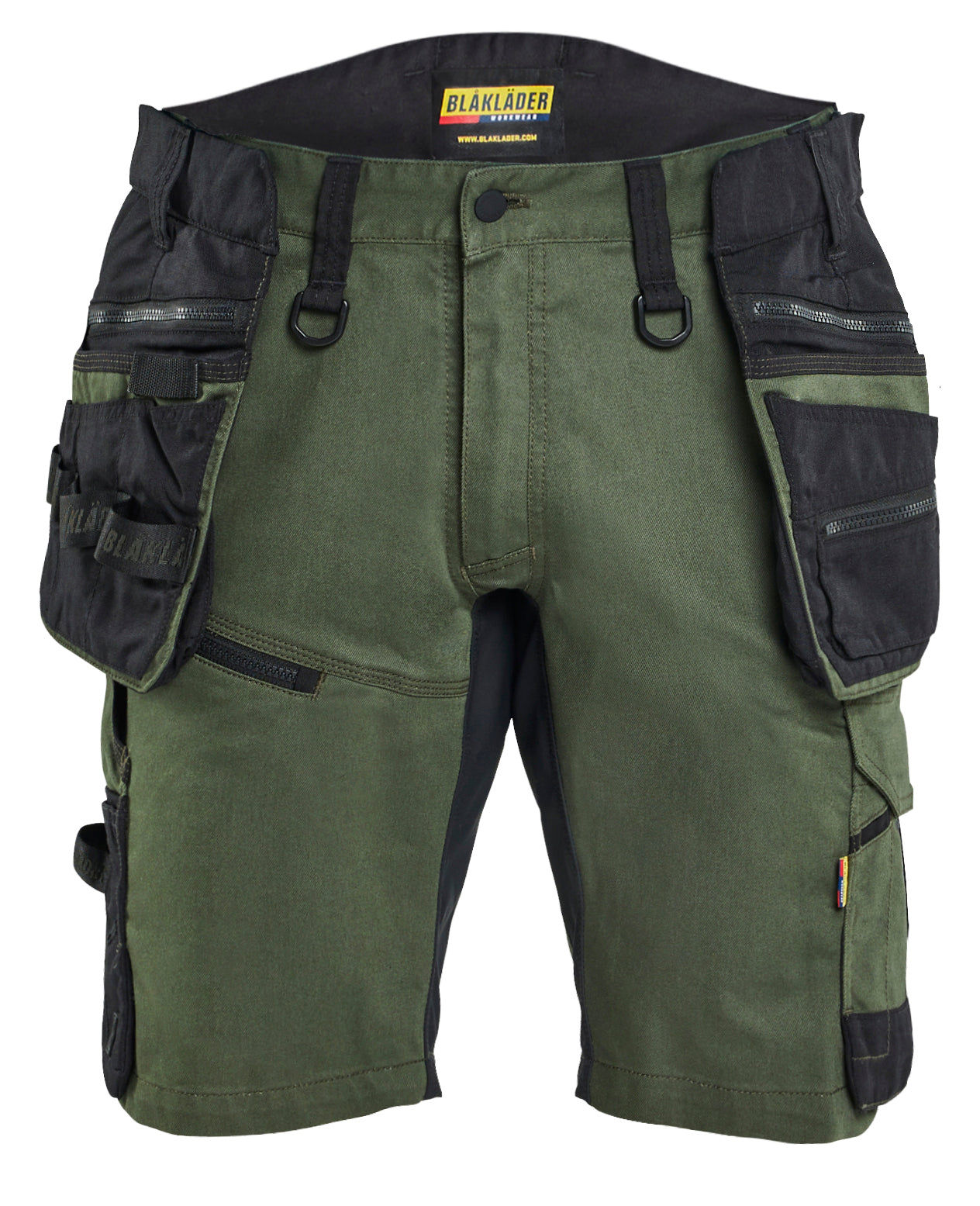 Blåkläder 1972 Striker Håndværkershorts med Stretch detalje med firmalogo