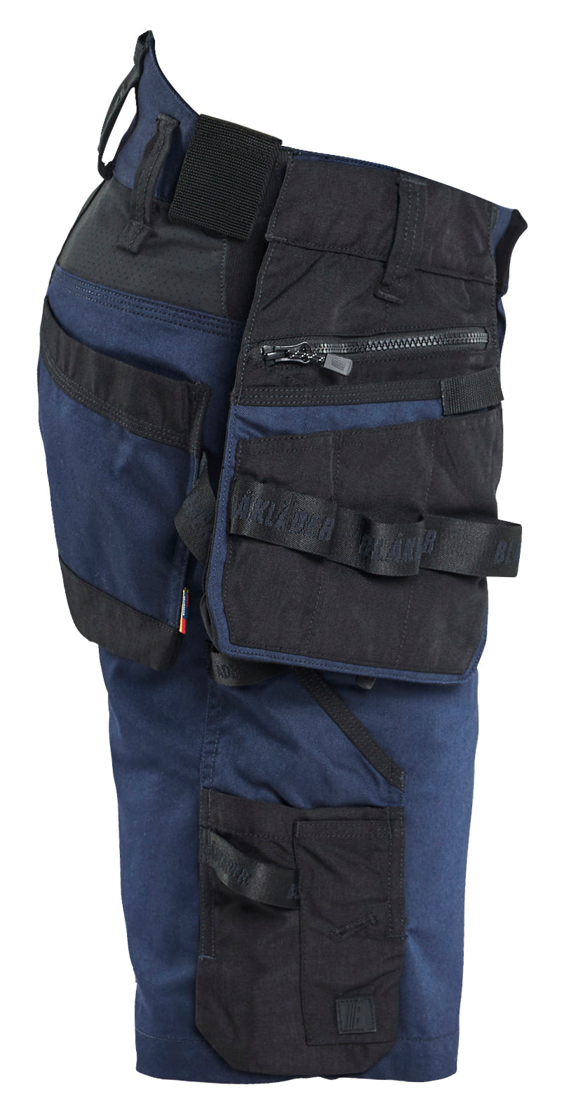 Blåkläder 1972 Striker Håndværkershorts med Stretch nærbillede til broderi