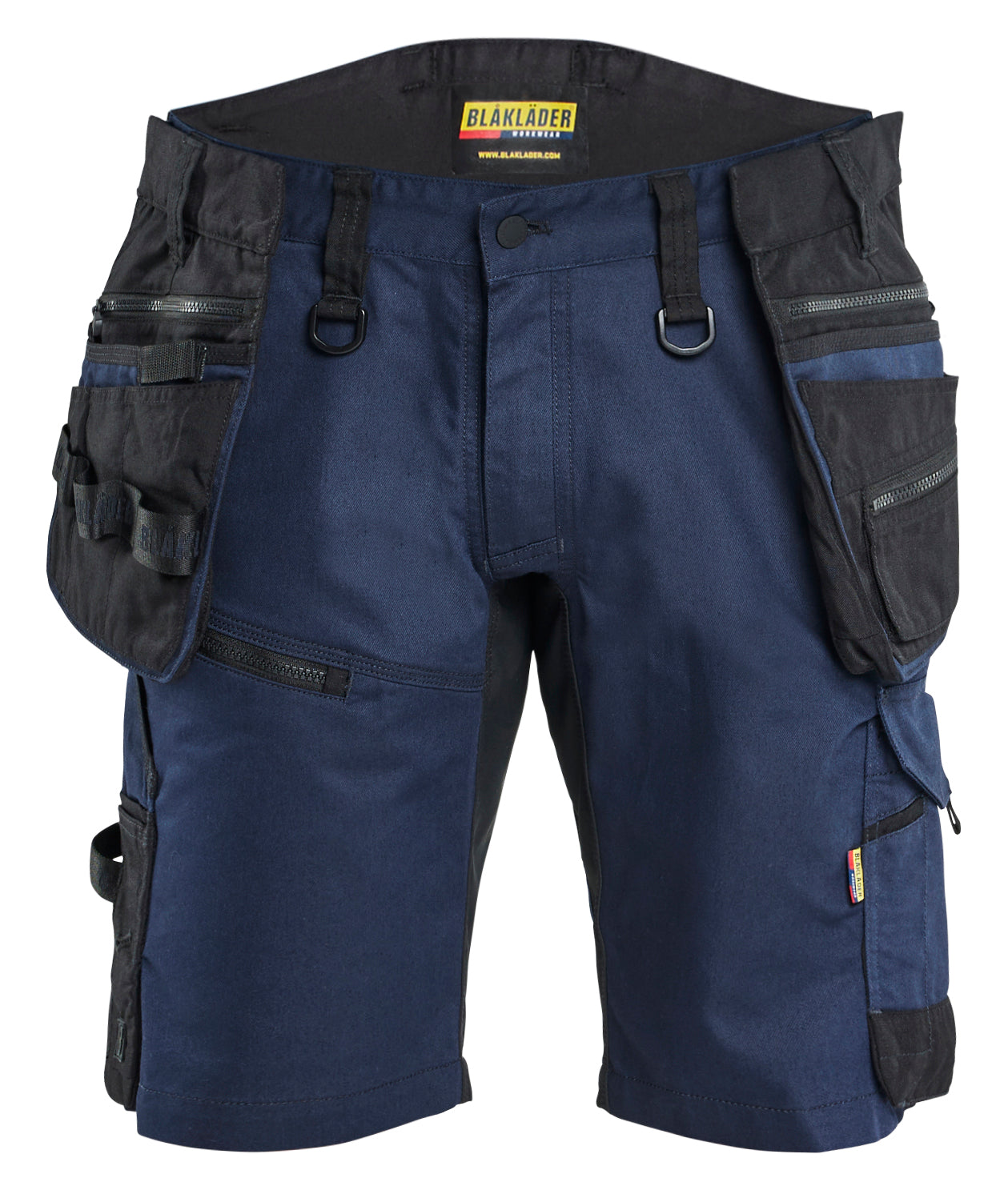 Blåkläder 1972 Striker Håndværkershorts med Stretch produktfoto med firmalogo