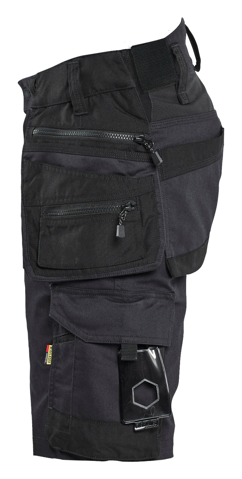 Blåkläder 1972 Striker Håndværkershorts med Stretch detalje med tryk
