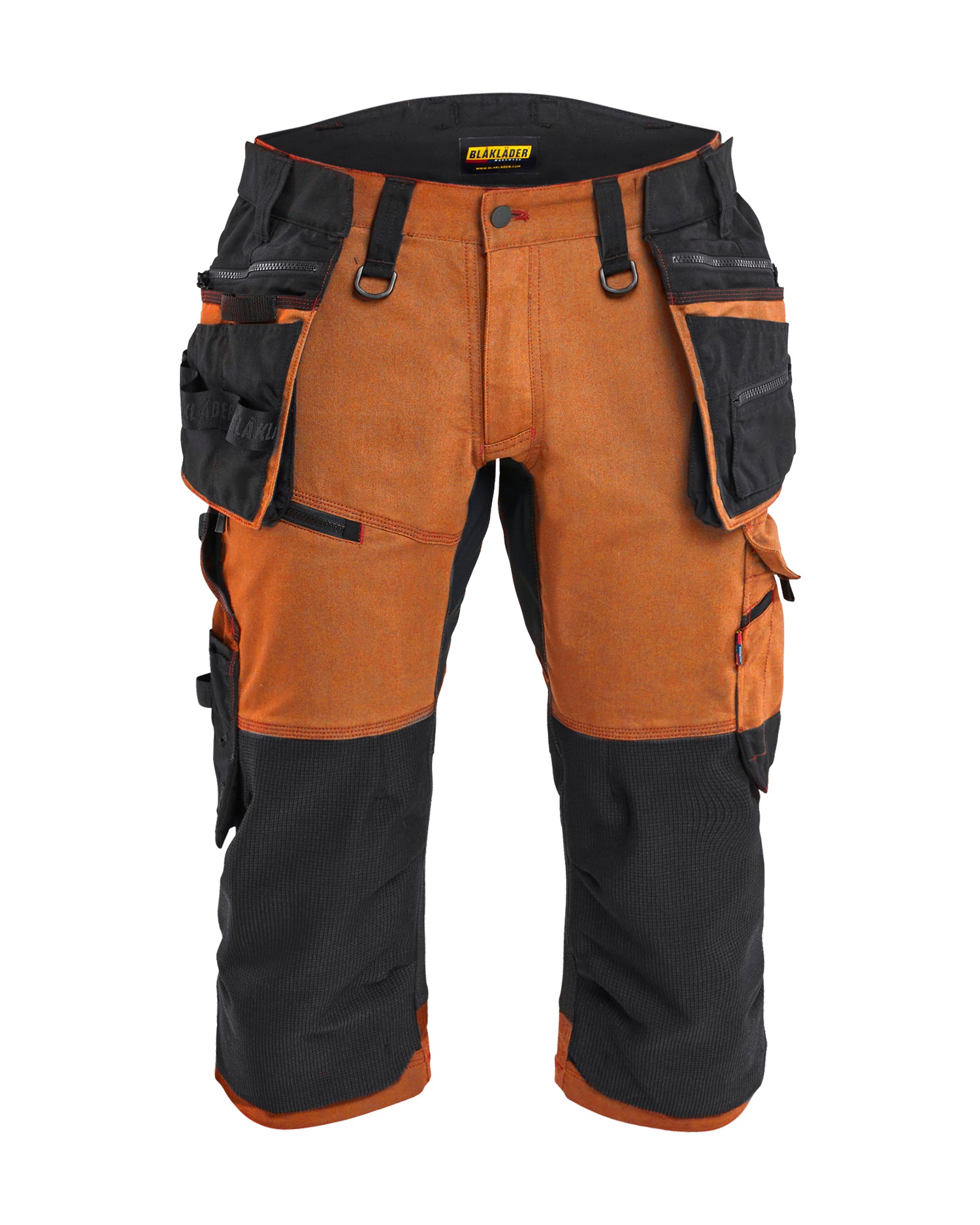 Blåkläder 1977 Striker Håndværkerknickers med Stretch, Rust/Sort