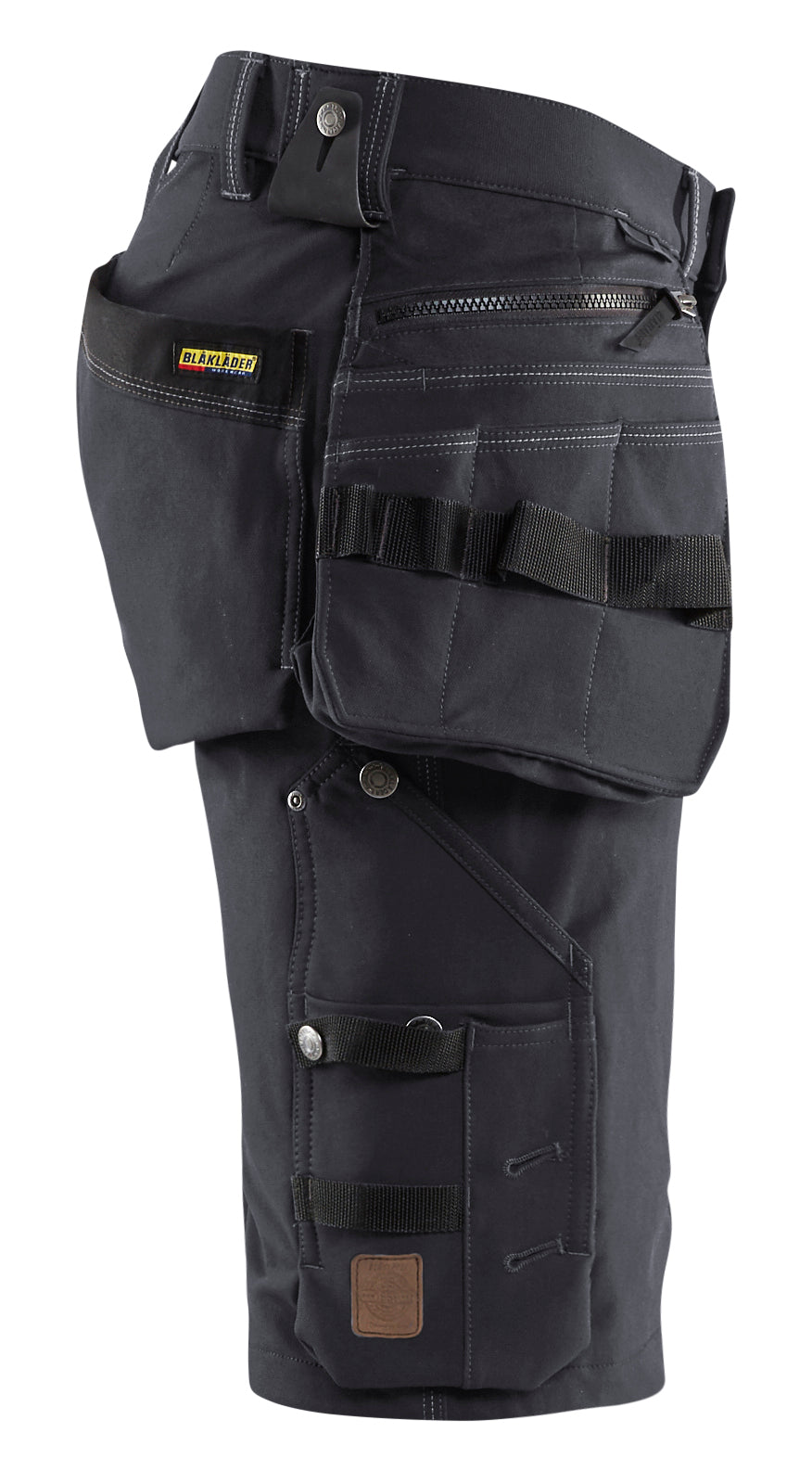 Blåkläder 1988 Håndværker Shorts 4-vejs stretch X1900 produktfoto til broderi