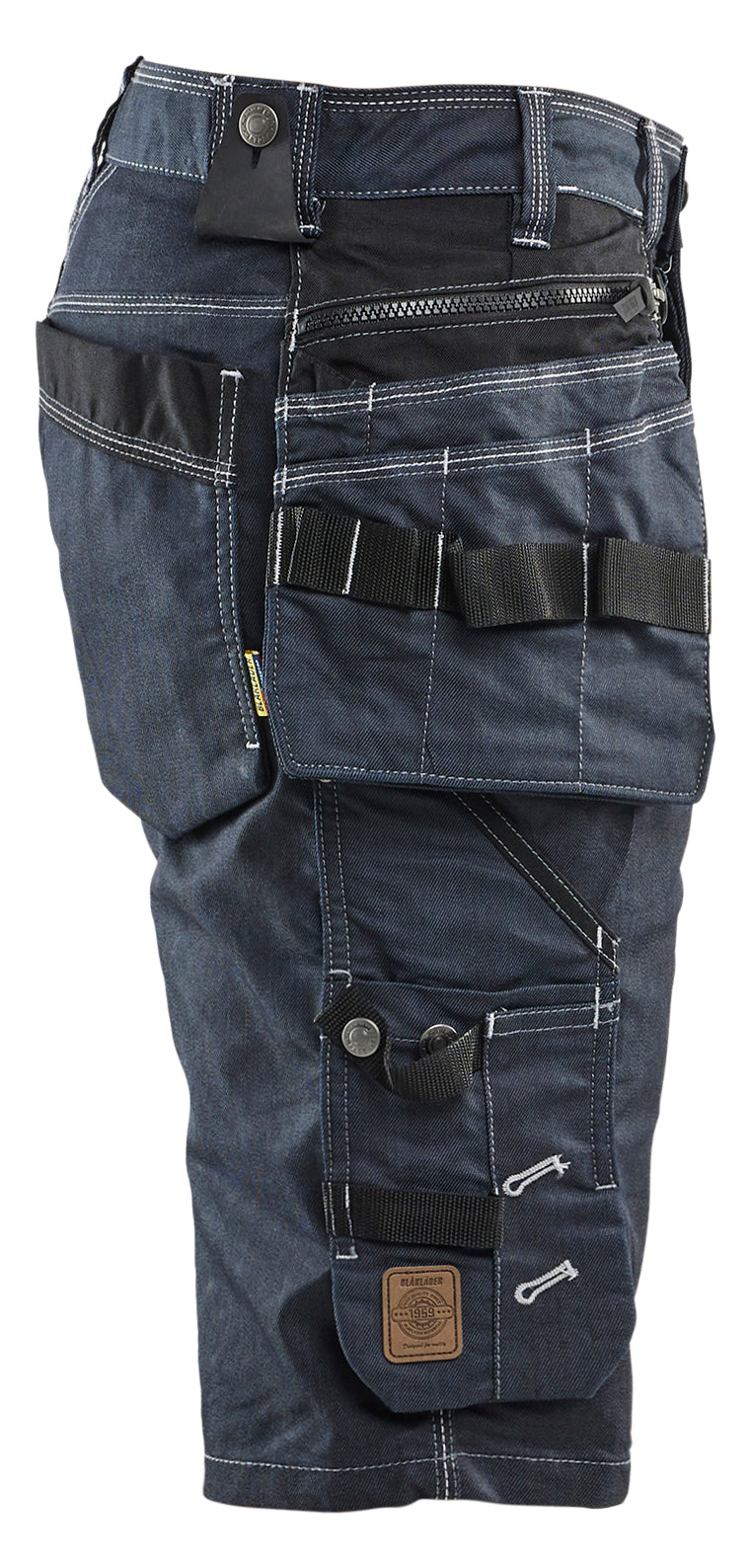 Blåkläder 1992 Håndværker Shorts stretch X1900 produktfoto til broderi