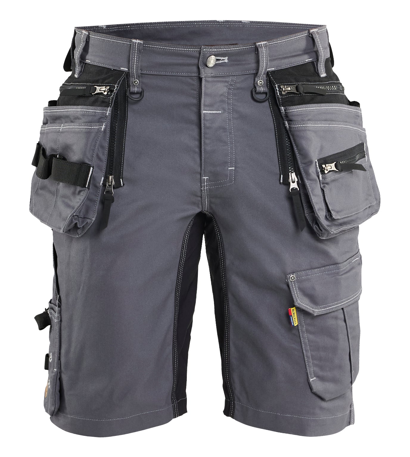 Blåkläder 1992 Håndværker Shorts stretch X1900 detalje med firmalogo