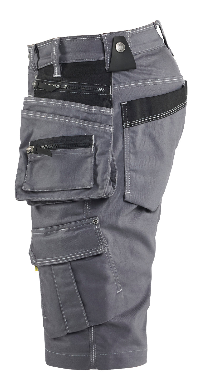 Blåkläder 1992 Håndværker Shorts stretch X1900 nærbillede med tryk