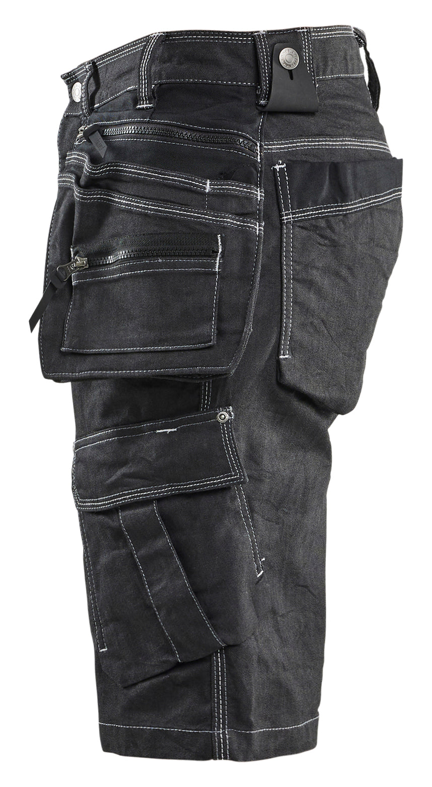 Blåkläder 1992 Håndværker Shorts stretch X1900 materiale med tryk