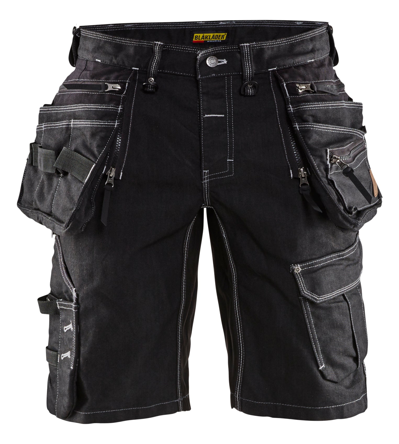 Blåkläder 1992 Håndværker Shorts stretch X1900 produktfoto med firmalogo