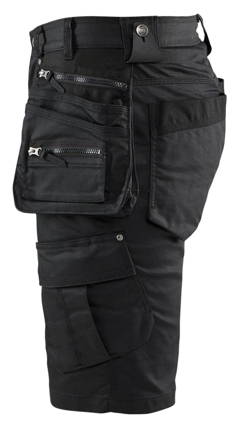 Blåkläder 1992 Håndværker Shorts stretch X1900 detalje med tryk