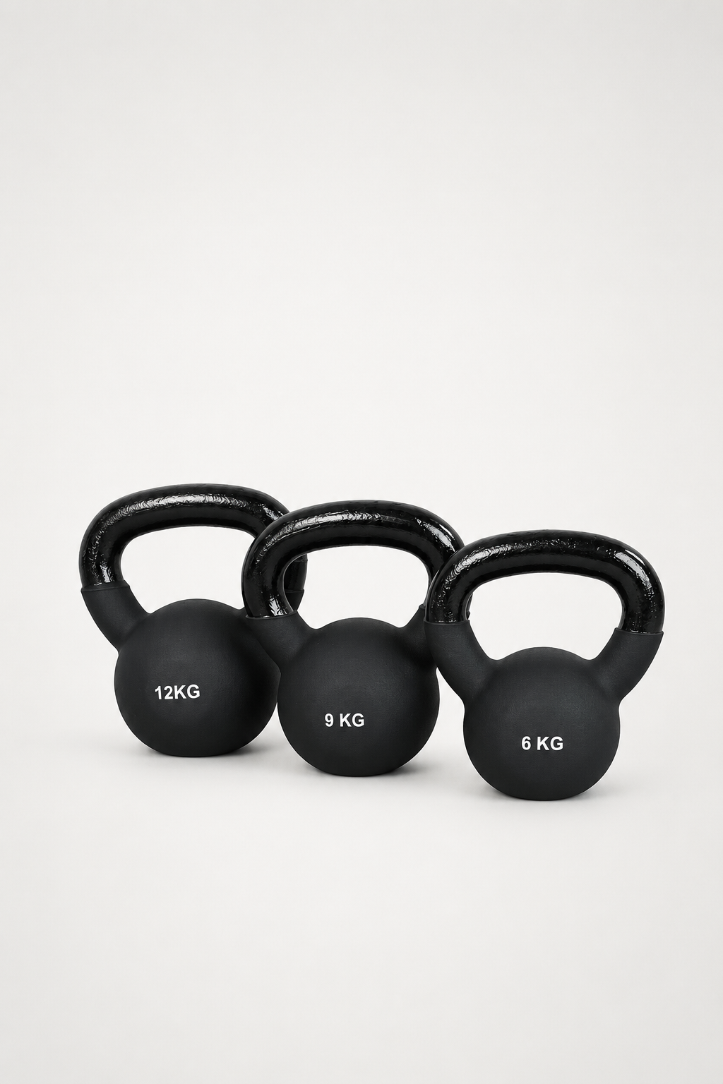 Kettlebell sæt (6 kg, 9 kg & 12 kg)