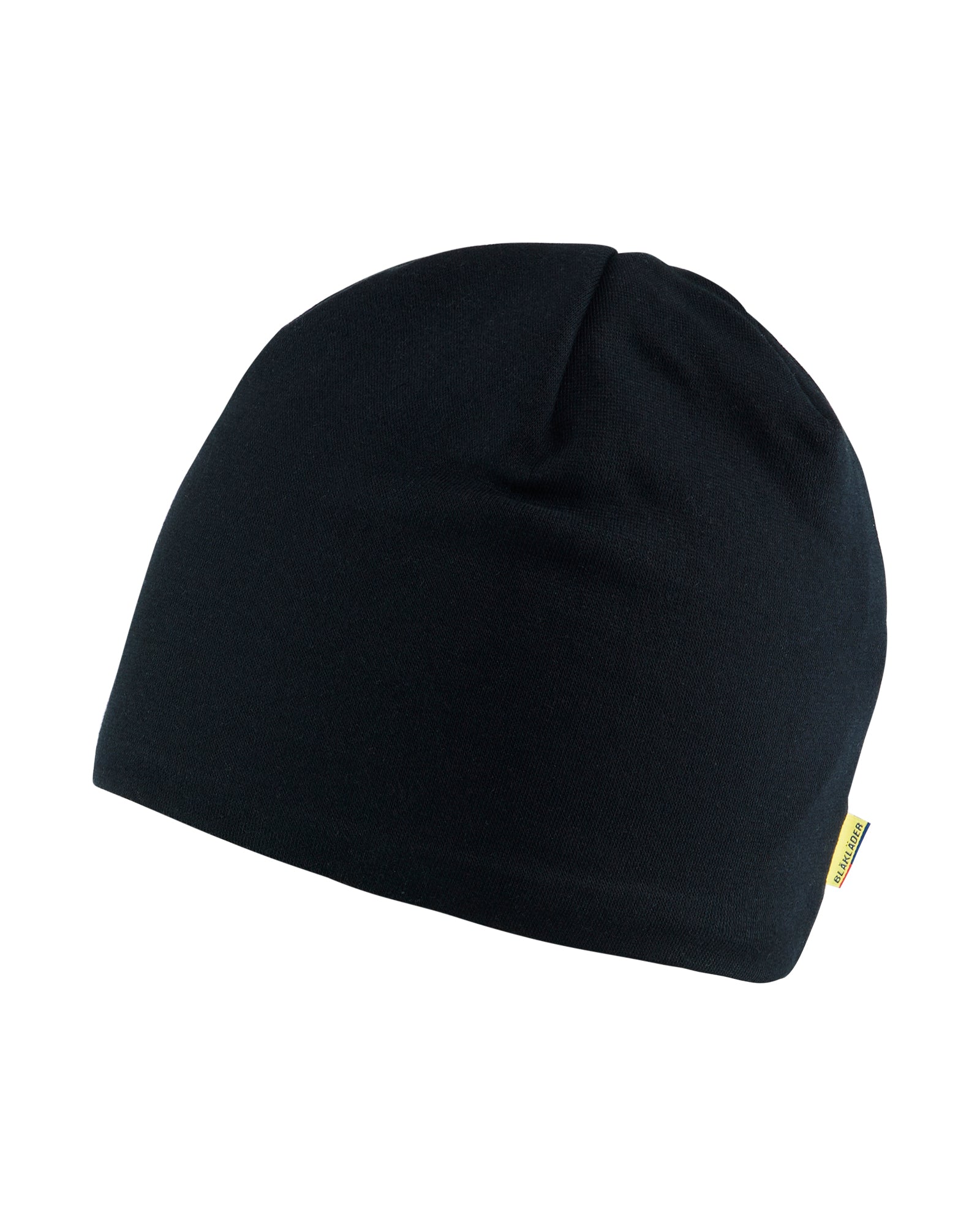 Blåkläder 2003 Beanie nærbillede med tryk