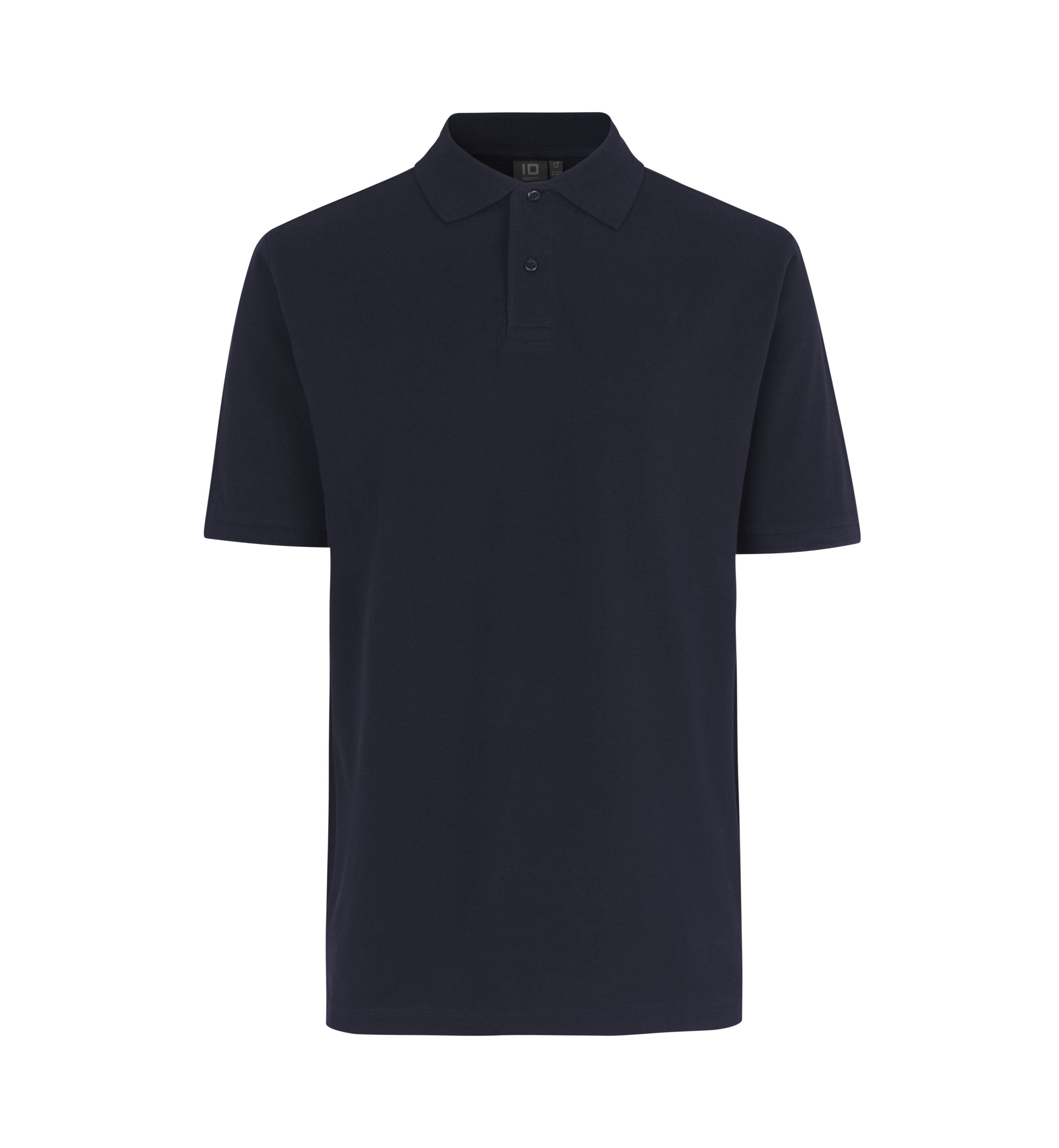 ID 2020 YES poloshirt produktbillede med tryk