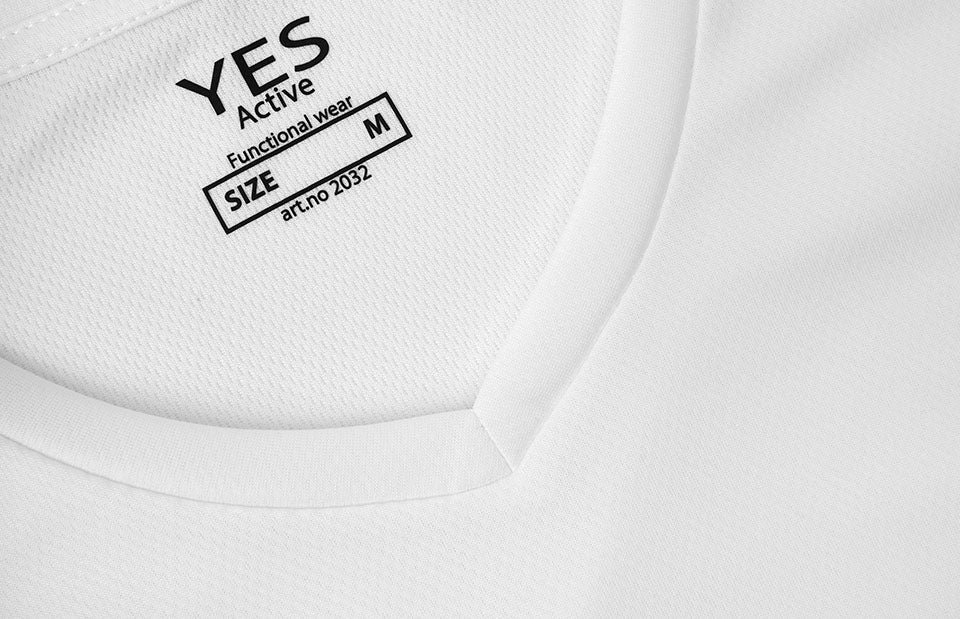 ID 2032 YES Active T-shirt | dame detalje til broderi