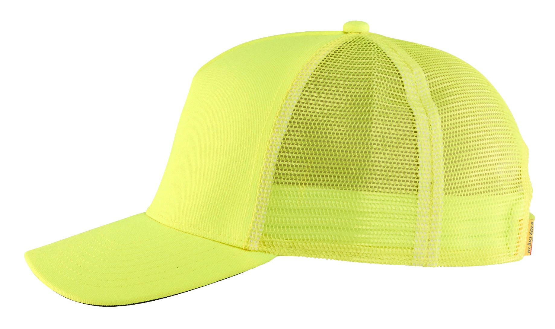 Blåkläder 2078 High Vis Trucker Cap produktfoto med tryk