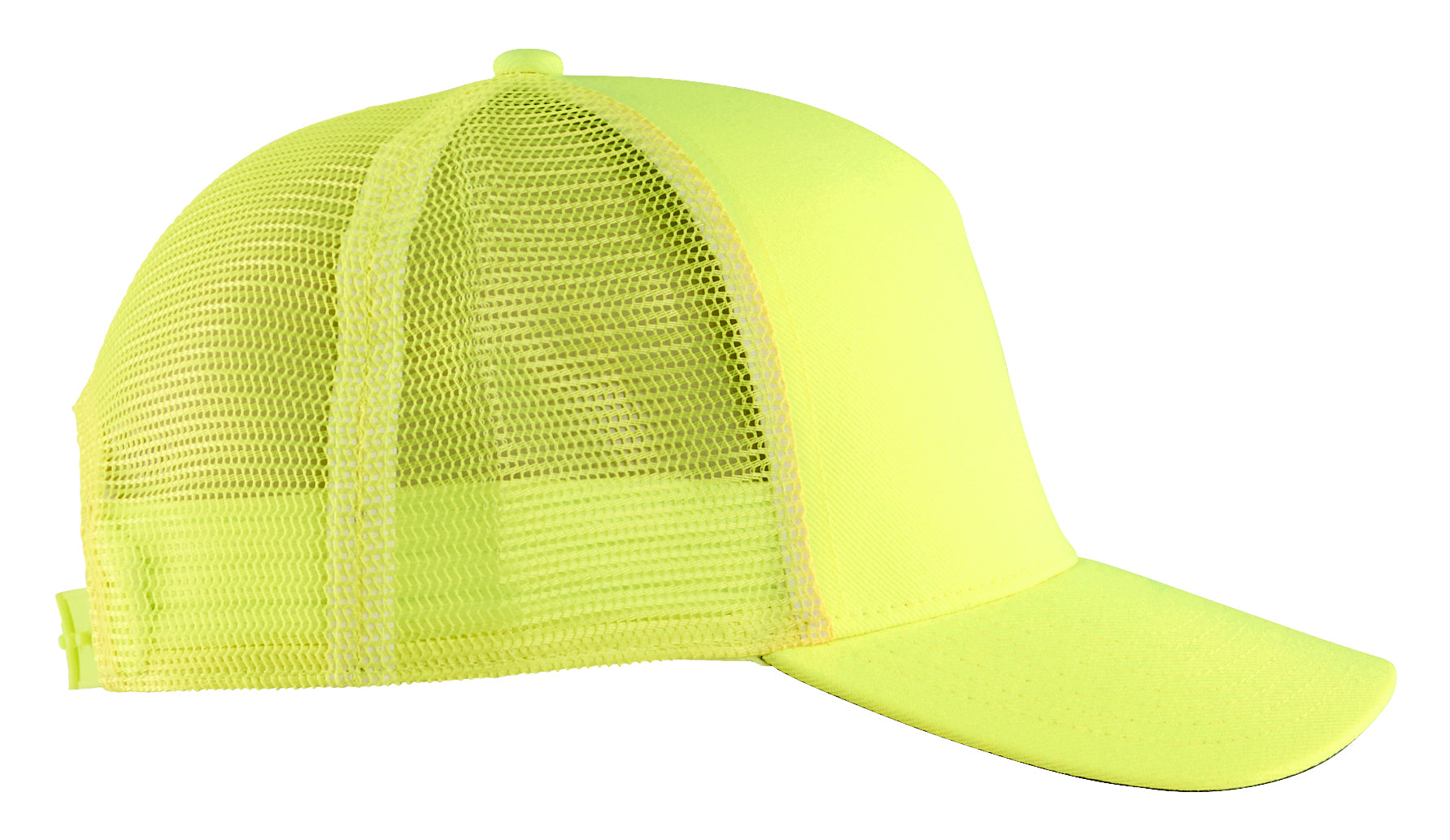 Blåkläder 2078 High Vis Trucker Cap detalje til broderi