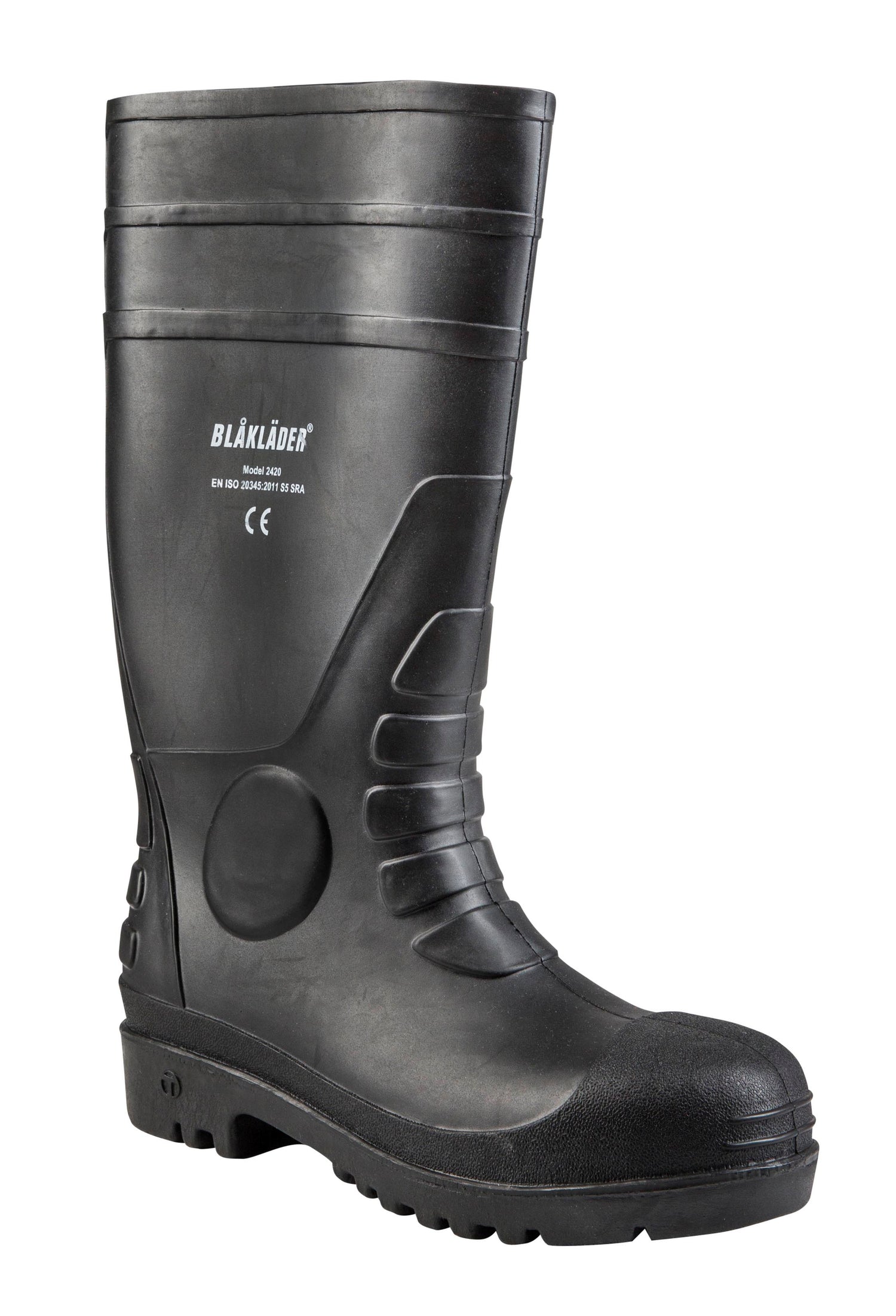 Blåkläder 2420 Sikkerheds Gummistøvle S5, Sort