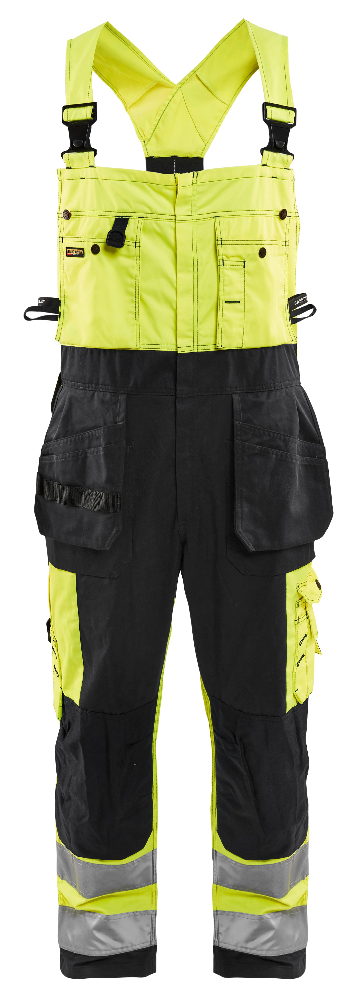 Blåkläder 2603 High Vis Overall materiale med firmalogo