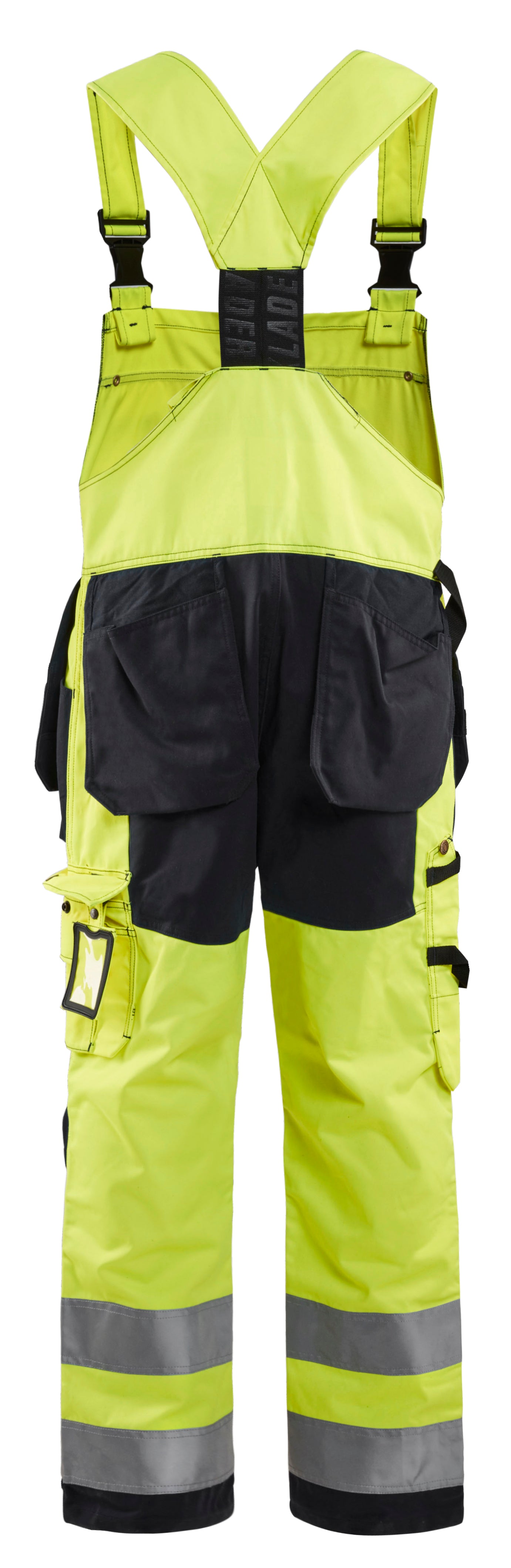Blåkläder 2603 High Vis Overall nærbillede med logo