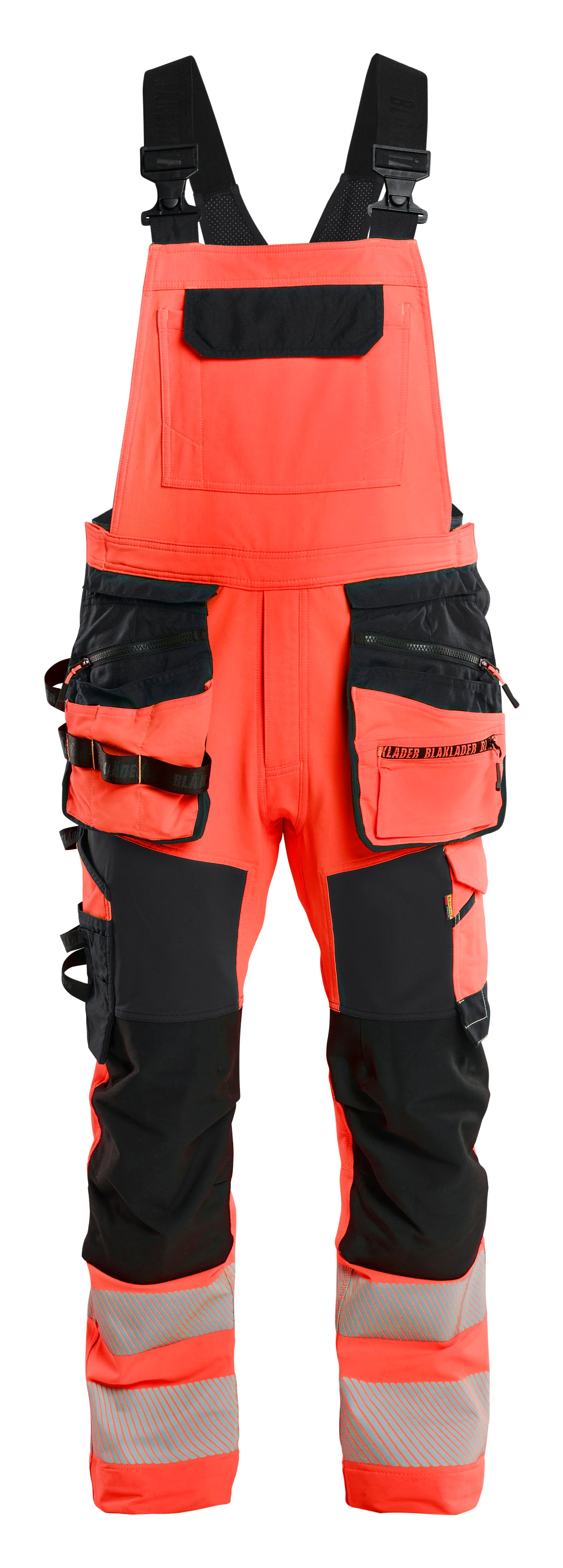 Blåkläder 2626 High Vis Overall 4-vejs stretch produktfoto med firmalogo