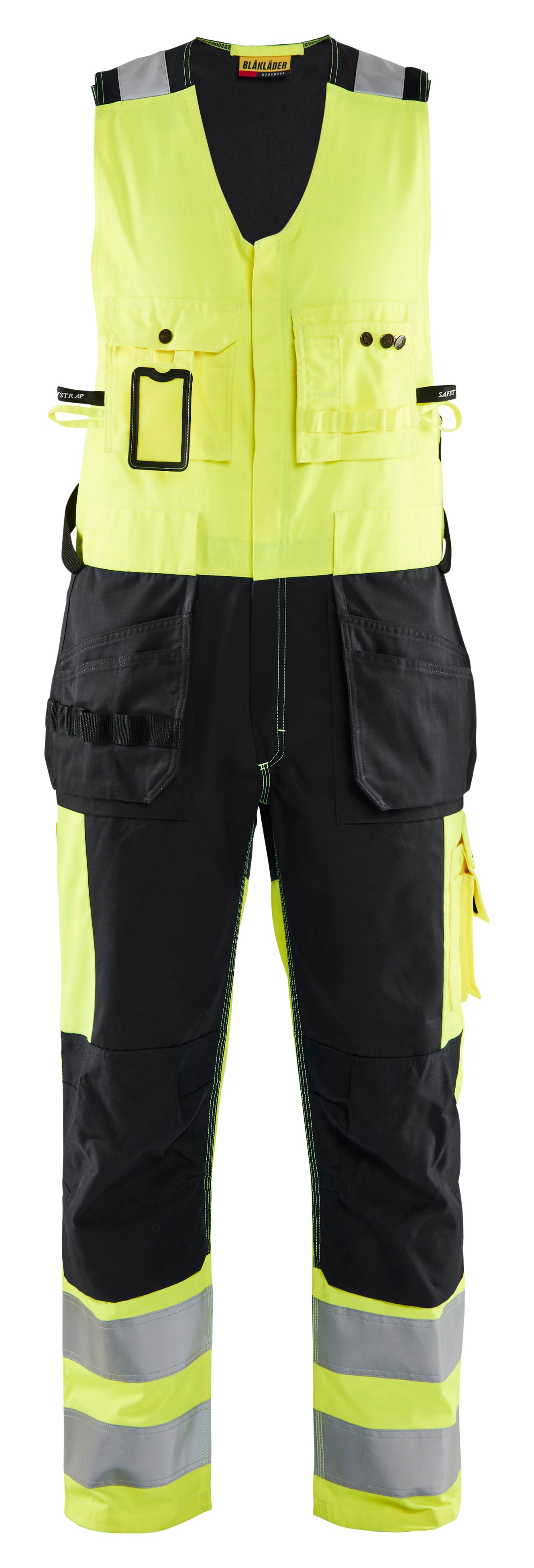Blåkläder 2653 High Vis Helbuks materiale med firmalogo