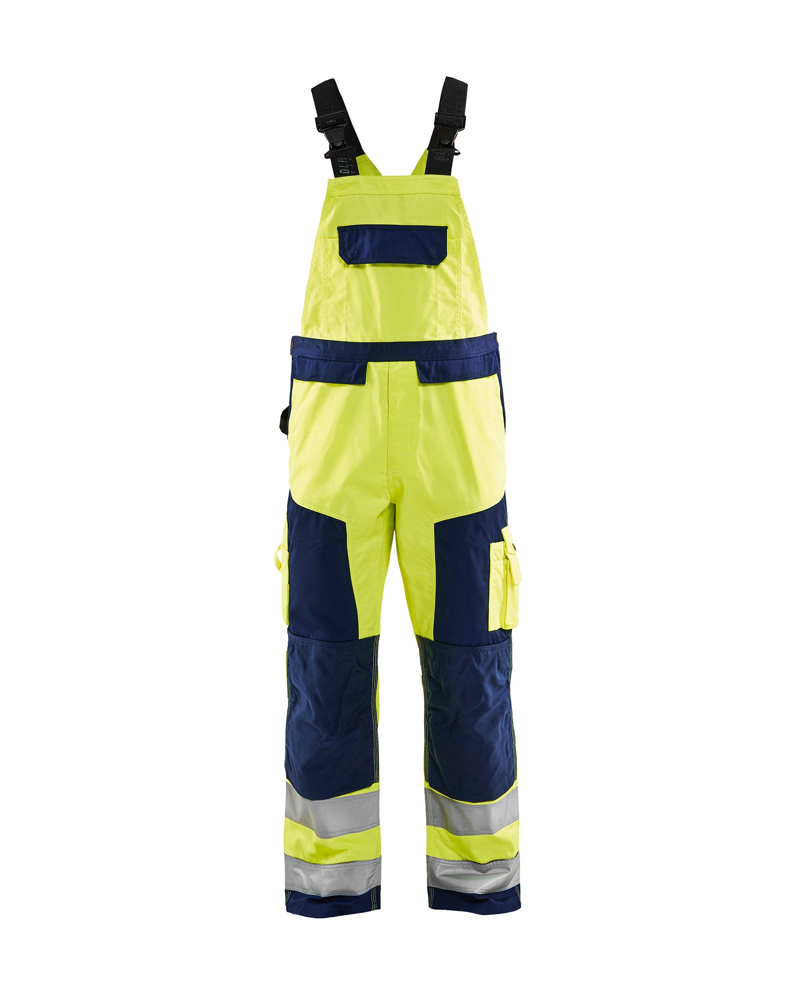 Blåkläder 2660 High Vis Overall, High Vis Gul/Marineblå