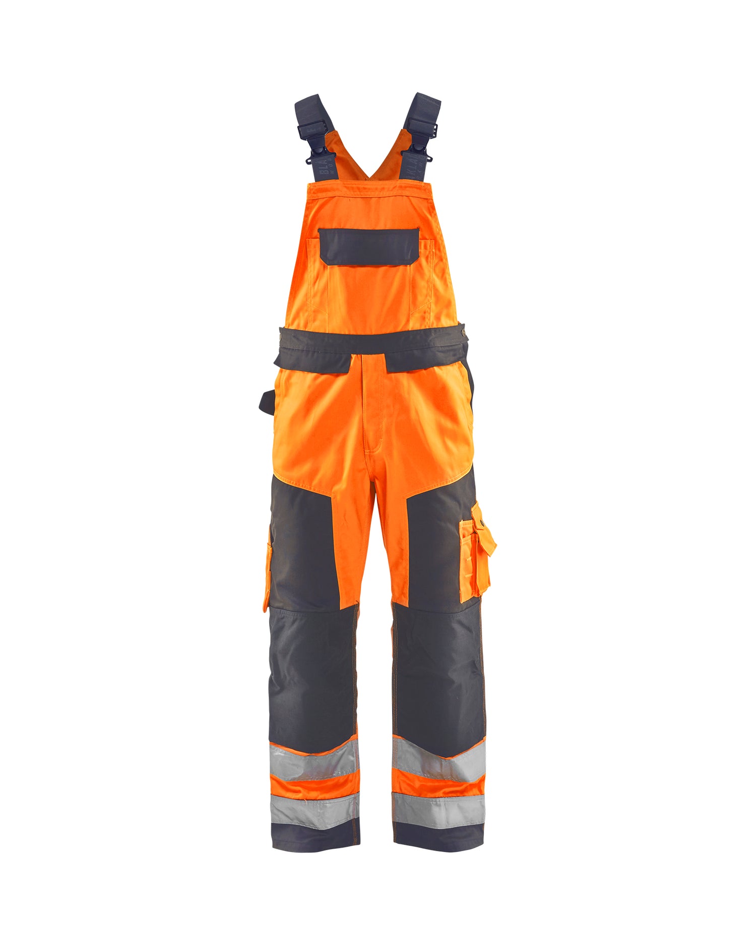 Blåkläder 2660 High Vis Overall, High Vis Orange/Mellemgrå