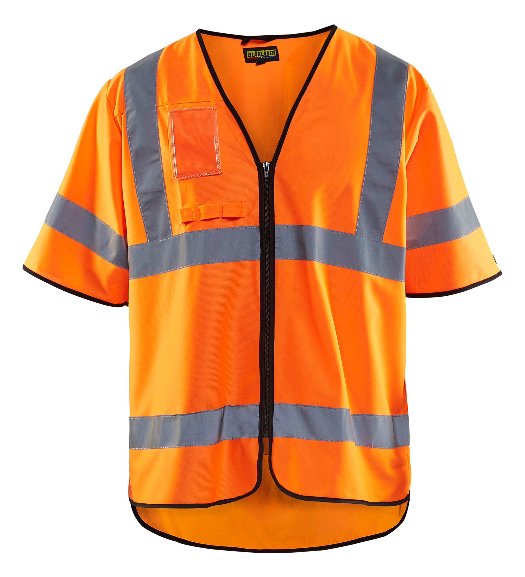 Blåkläder 3023 High Vis Vest materiale med firmalogo
