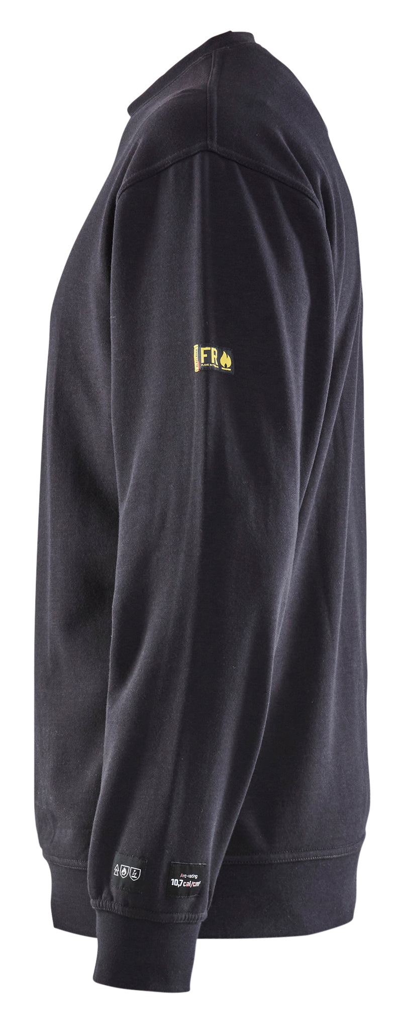 Blåkläder 3074 Flammehæmmende Sweatshirt Inherent produktfoto med tryk