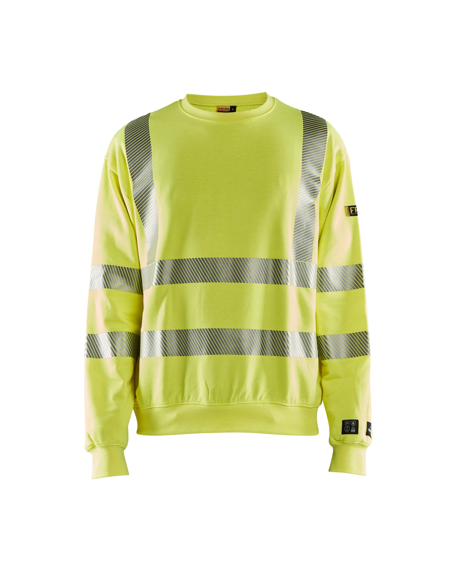 Blåkläder 3087 Multinorm Sweatshirt Inherent, High Vis Gul